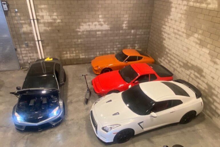 Ran into this guys car collection at work