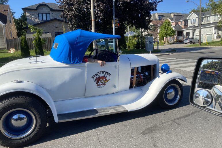 Rough idle. Probably pretty quick