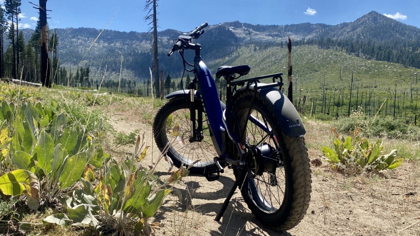 electric bike - off the beaten path, this bike seems to seek out adventures.