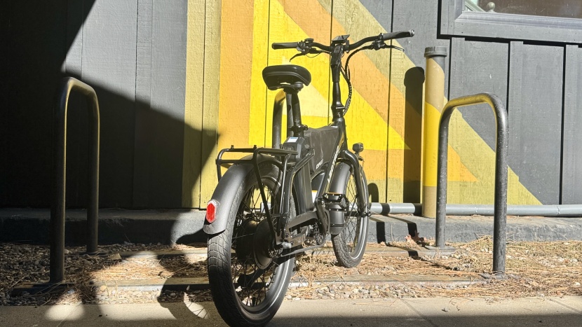 electric bike - the perfect urban solution for any weather riding.
