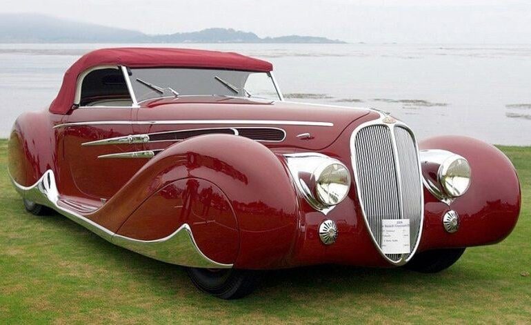 Art on Wheels; 1938 Delahaye Cabriolet