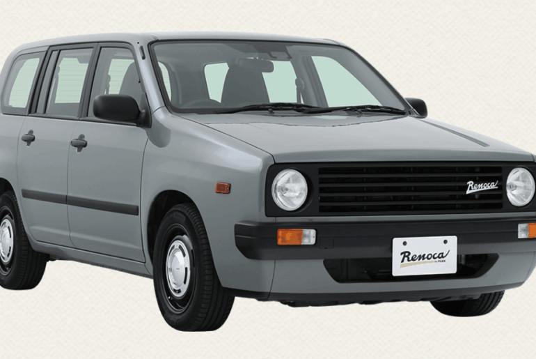 2021 Renoca Eurobox, a conversion of the Toyota Probox meant to resemble a 80s European hatch