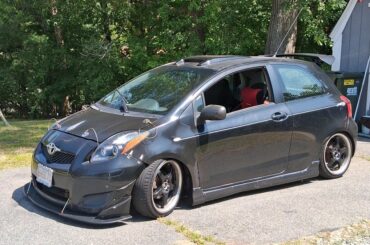 Just made an account. Here's my static dropped mk2 toyota yaris