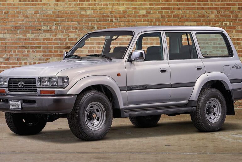 80 series Toyota Land Cruiser: The official car of….