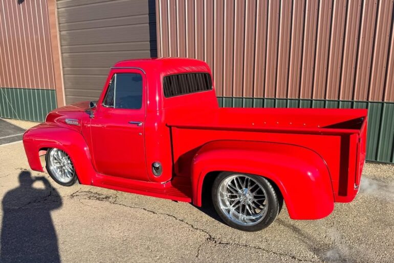 This 1954 Ford F100 got some significant upgrades