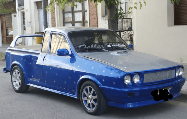 Custom body Renault 12 pickup