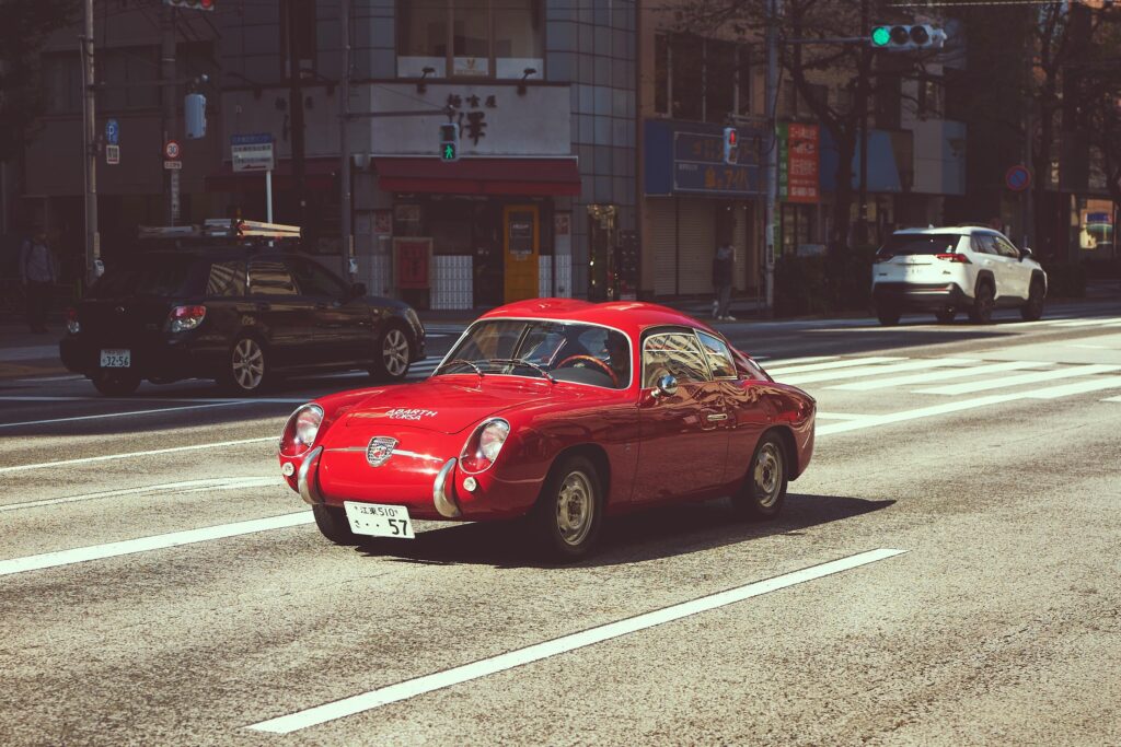 Spotted in Tokyo back in 2022 [Fiat Abarth 750 Zagato]