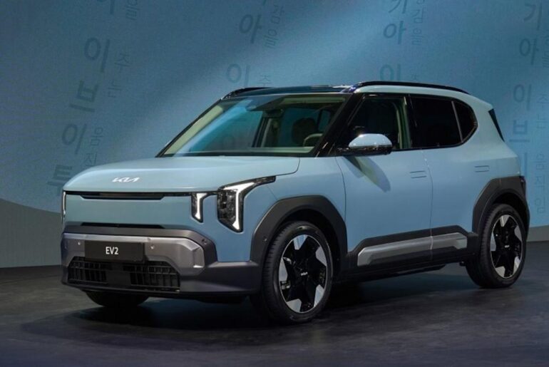 Kia Introduces Its Smallest Battery-Electric Model Yet With the New EV2