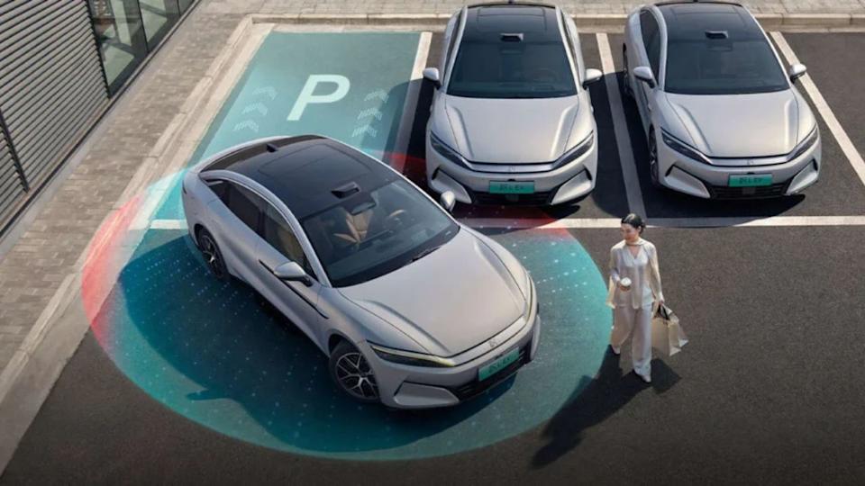 BYD God's Eye intelligent driving system.