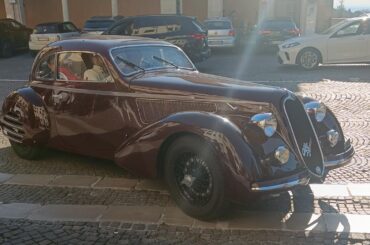 [1938 Alfa Romeo 6C 2300 B Mille Miglia] last week in northern Italy
