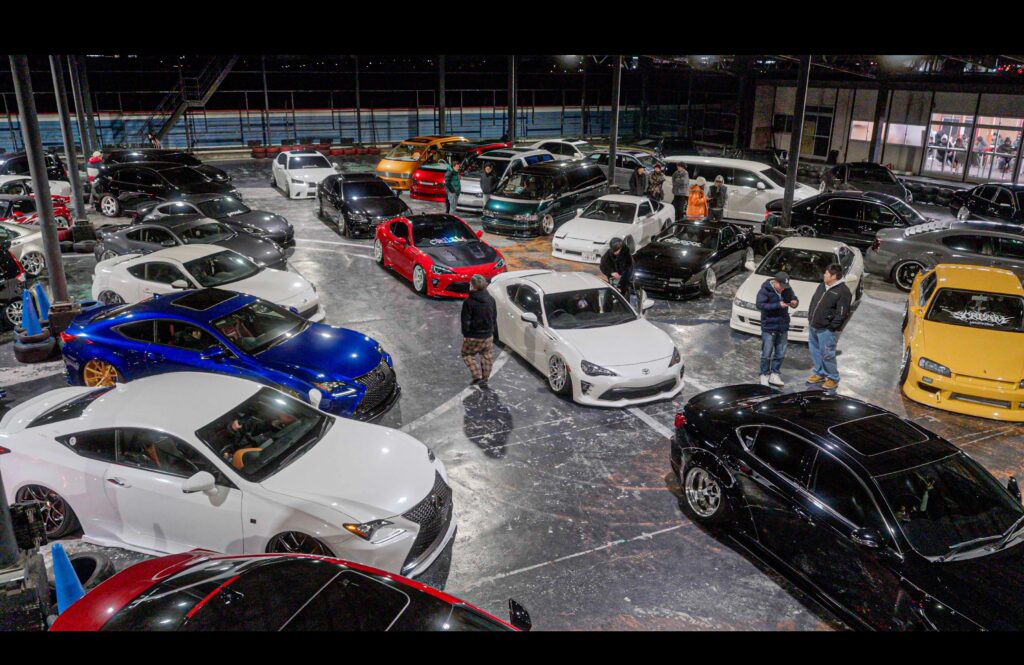 Shot this at a small underground night meet in Japan — the vibe was too good not to share.