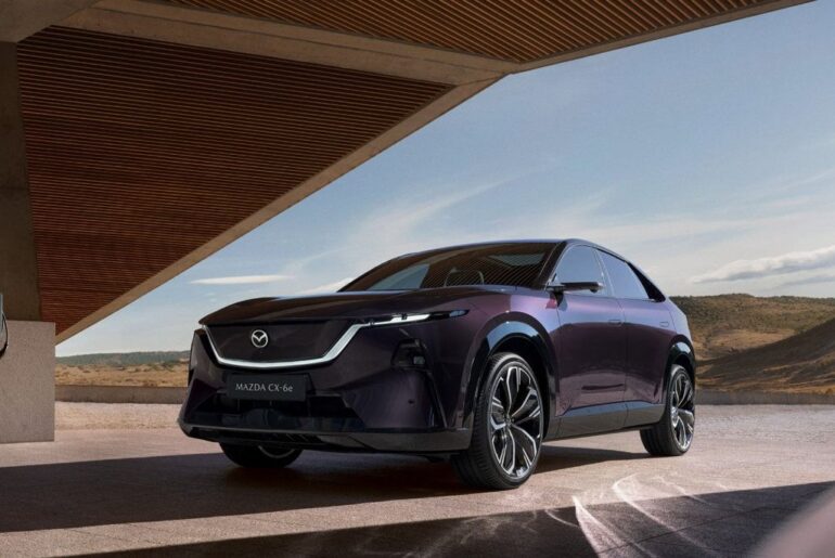 Mazda CX-6e Electric SUV Coming to Australia in 2026