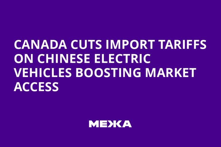 Canada Cuts Import Tariffs on Chinese Electric Vehicles Boosting Market Access