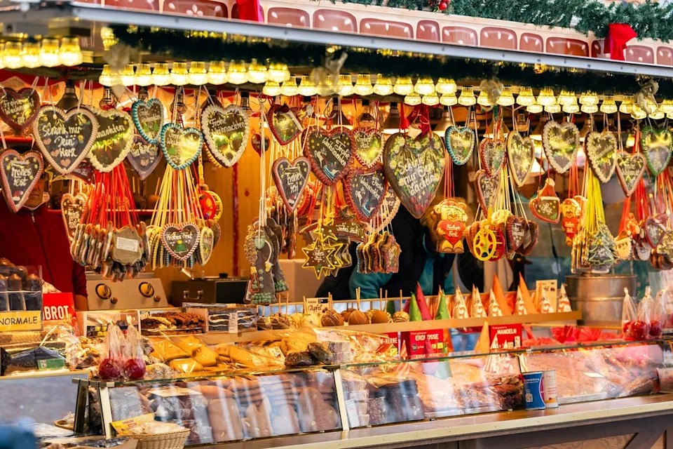 Heidelburg in Germany was our third and final Christmas market on our trip (Chery)