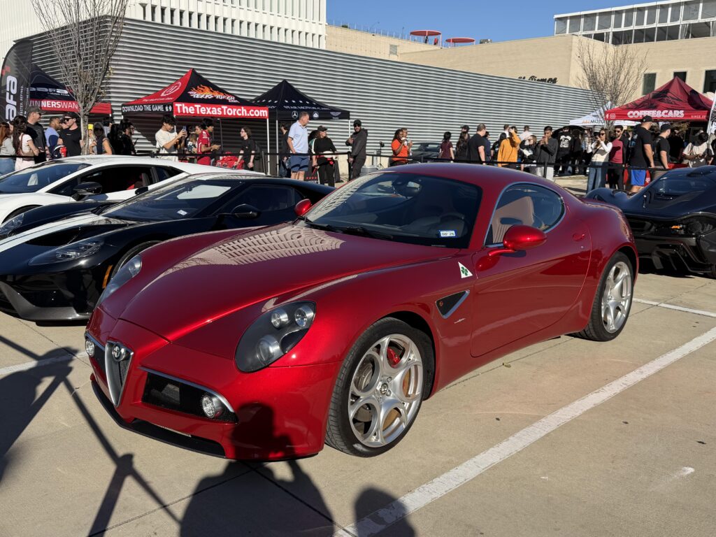 [Alfa Romeo 8C] First time ever seeing one in person