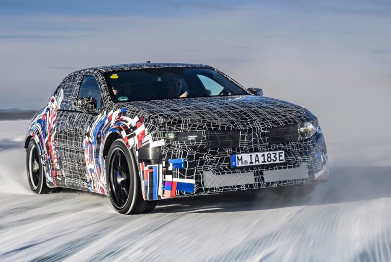 BMW's Electric M3 Has Four Motors and a Special Battery