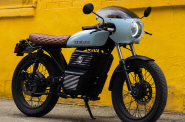 Beachman Electric 64 Street Spec Reimagines a 1960s Café Racer