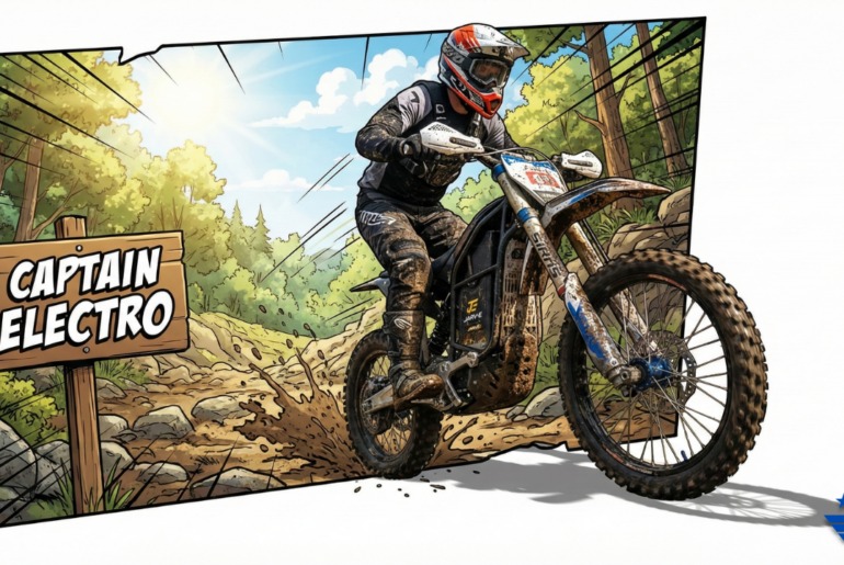 Graham Jarvis's 67hp Dirt Bike — Captain Electro