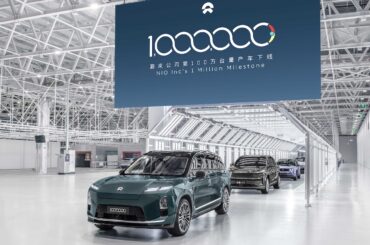 NIO Passes 1 Million Vehicles