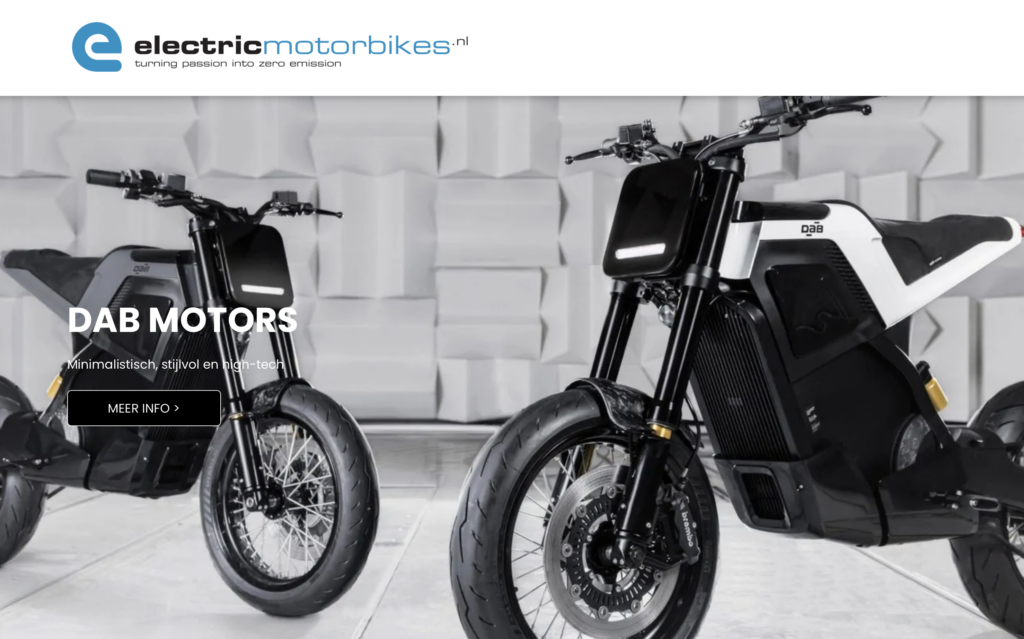 DAB Motors France - THE PACK - Electric Motorcycle News