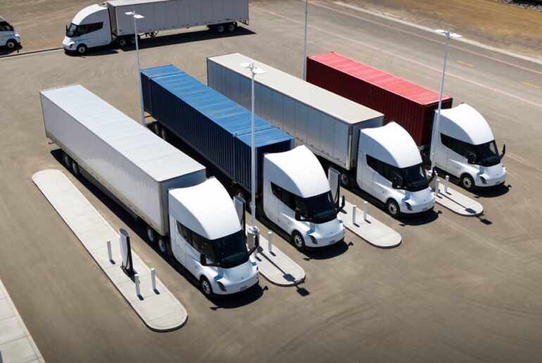 Tesla Semi truck chargers to be installed along major US highways