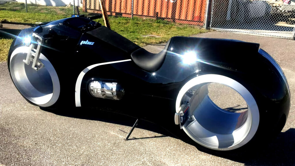  This Tron Bike Is Real, Functional, And Up For Sale