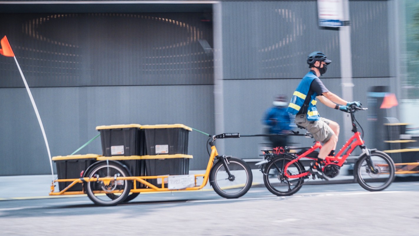 Tern, an electric bike company, said that its fleet partners have logged more than one million miles in New York City for commercial delivery work.