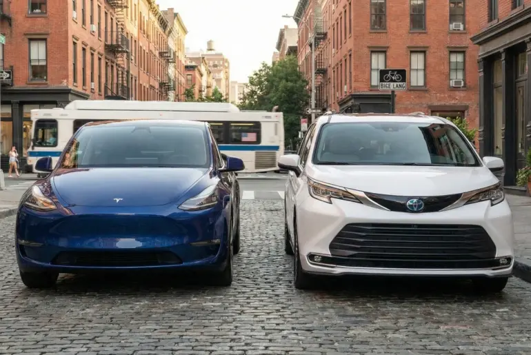 How much a US Tesla driver spends over five years vs Toyota Sienna gas costs and the contrast is striking