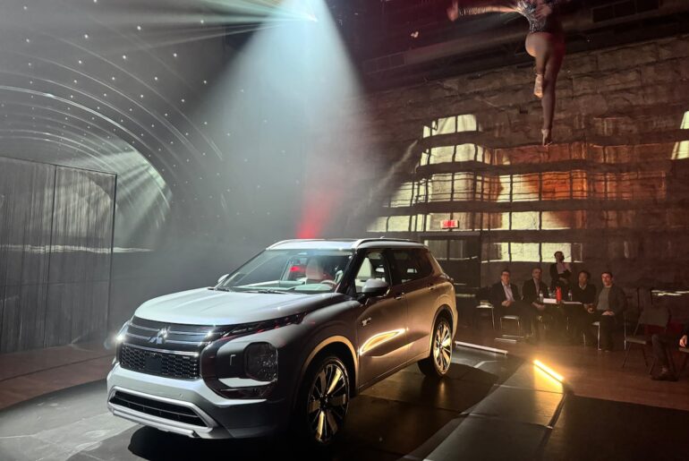 Mitsubishi reveals refreshed Outlander PHEV with more range ahead of Montreal show