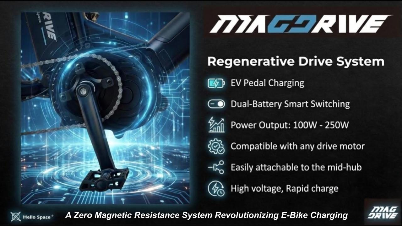 Hello Space MAG DRIVE technology debuts at CES 2026