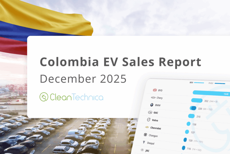 Colombia EV Sales Report: Market Share Reaches 12.9% in December, Prior to Tesla’s Upcoming Tsunami