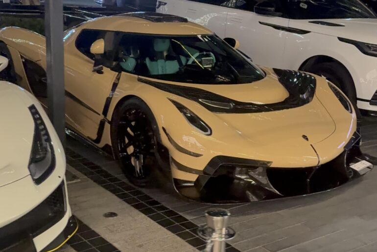 1-of-1 [Koenigsegg Jesko] Mansory edition spotted in Dubai