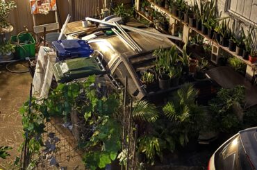 [DeLorean DMC-12] Used as a Planter in Hawaii