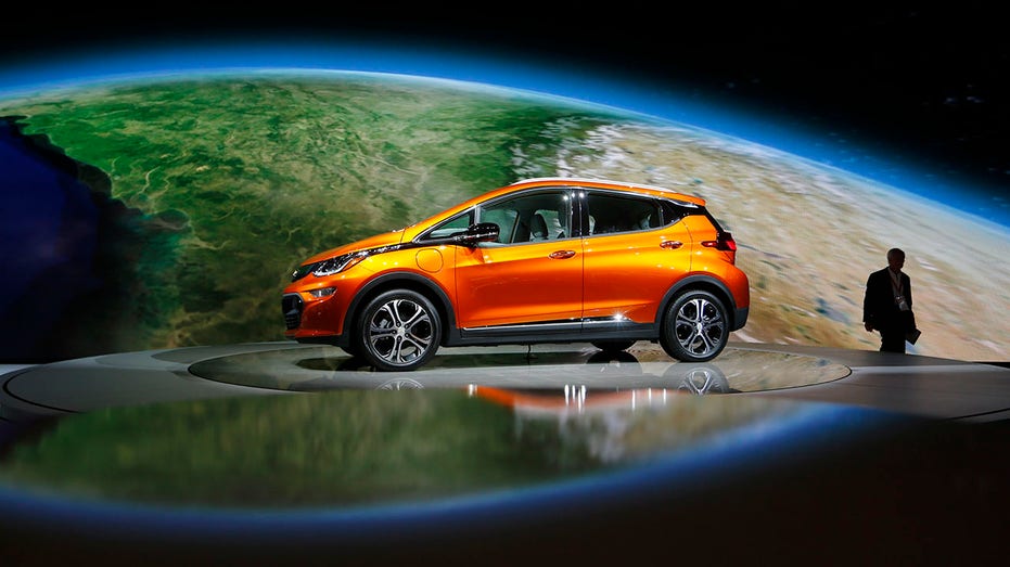 Checy EV on display at Detroit Auto Show