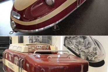 VW-Porsche Escher Kleinbahn Train, a prototype built in 1954