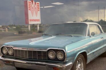 Saw a 1964 Impala at Whataburger