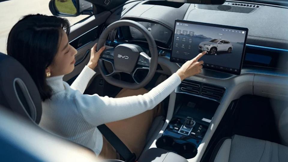 BYD God's Eye intelligent driving system.