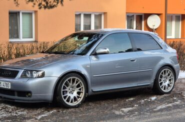 A visually modified [Audi S3] from my town.