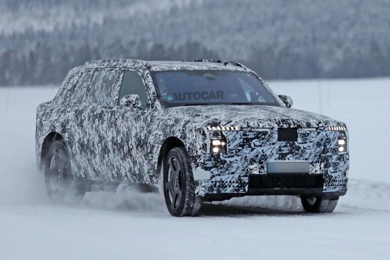 Rolls-Royce's second EV spotted for the first time – and it's a big SUV