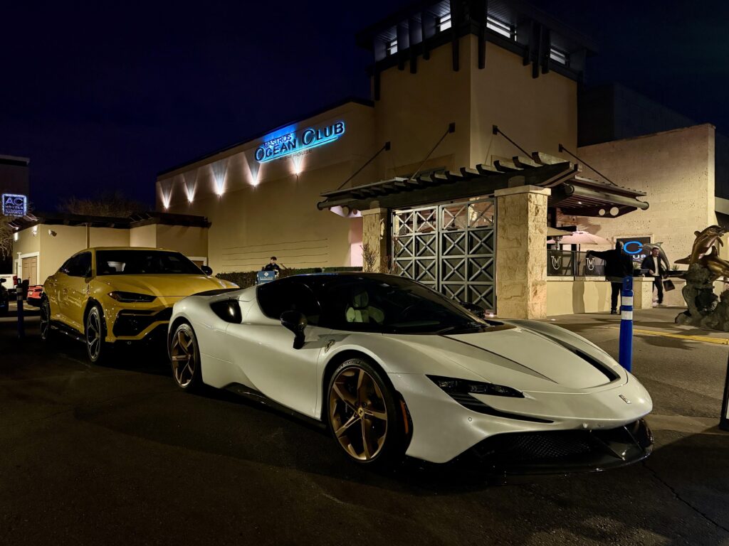 [Ferrari SF90] at Mastro’s Ocean Club