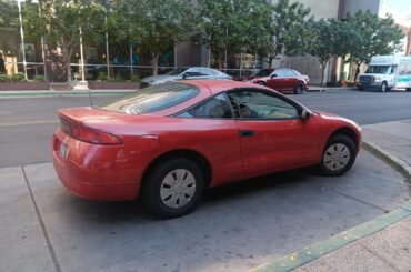 Bone stock base model [Mitsubishi Eclipse] spotted in Phoenix AZ. Not a single modification