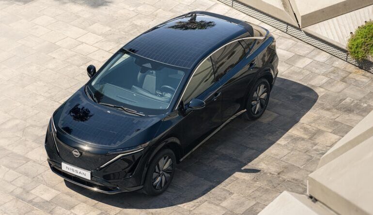 Nissan Tests A Sun-Powered Future With The Ariya EV