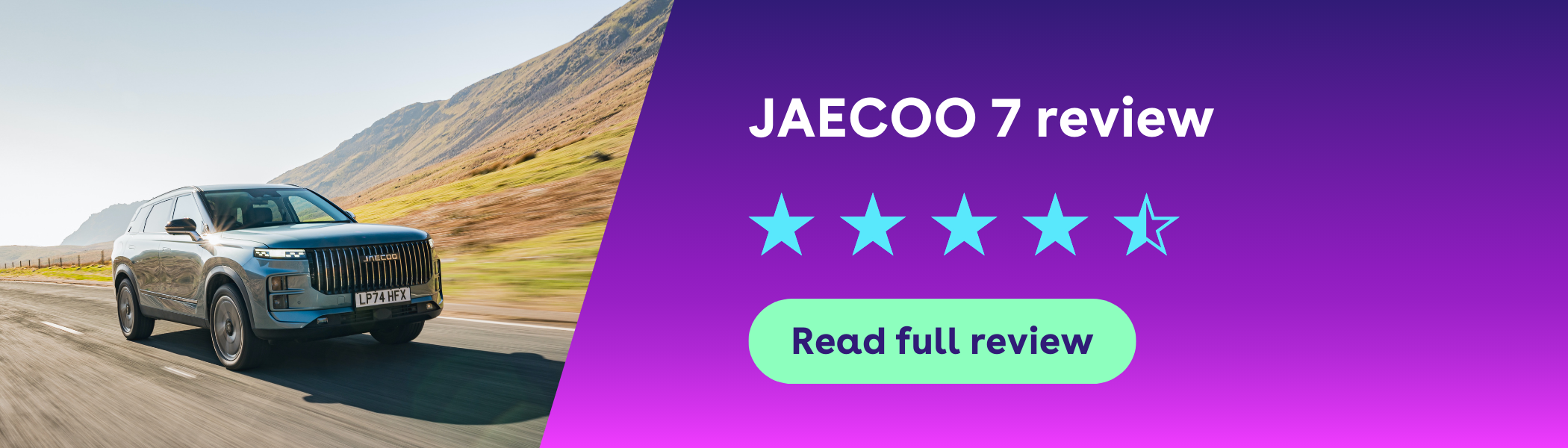 JAECOO 7 review banner