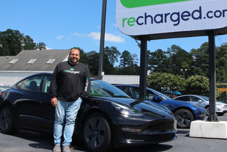 EV dealer Recharged raises $15M, will open first out-of-market locations in Fairfax, Charlotte