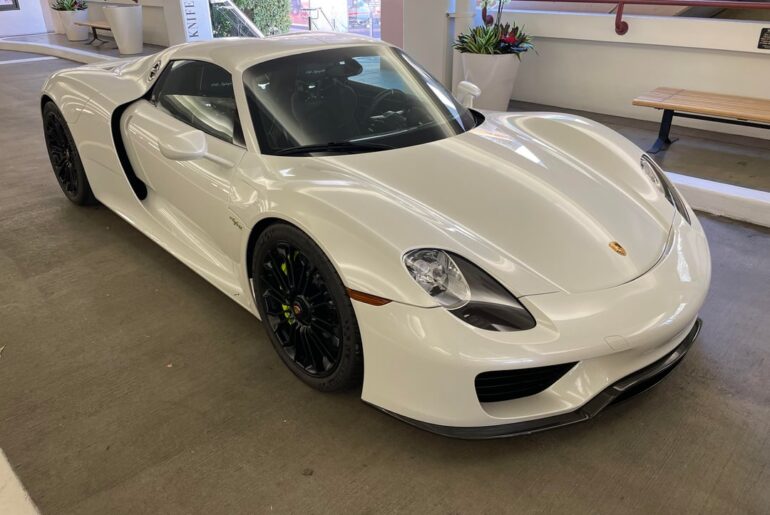 Crazy Porsche I saw today [918 Spyder]