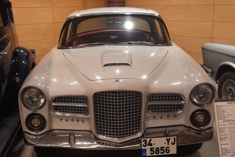 4 different classic European cars