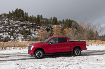Did a small road trip this weekend in my standard range lightning. Explored trails and wanted to share a pic with the sun hitting the truck just right, looked extra good. 300 miles ish round trip. Easy relaxing trip
