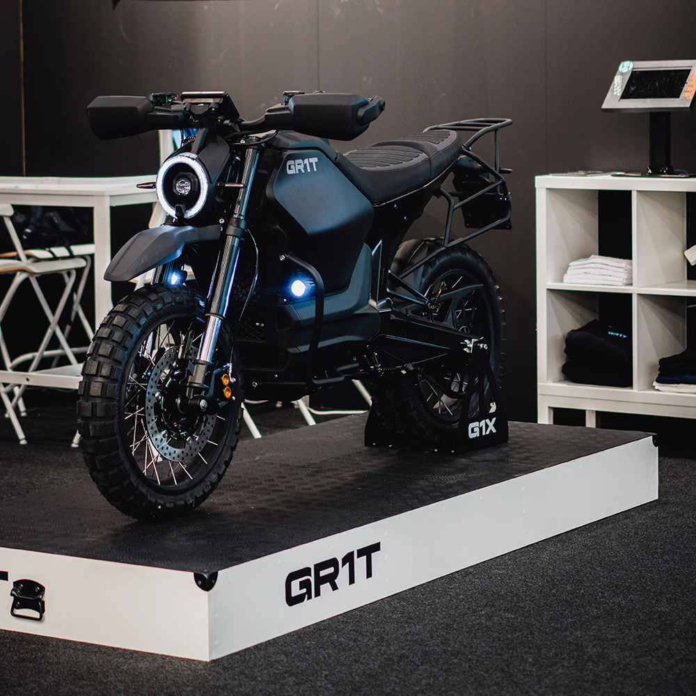 GR1T Motorcycles - Blackout - THE PACK - Electric Motorcycle News
