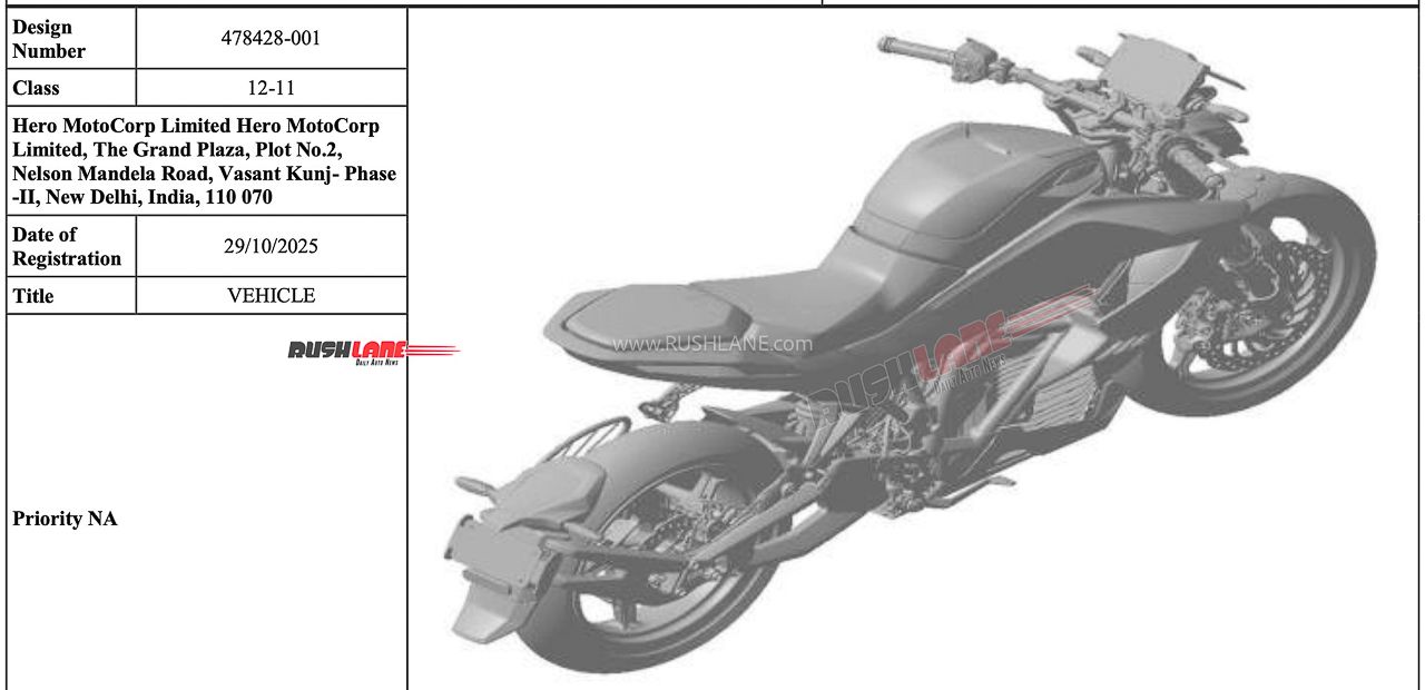 Hero MotoCorp Project VxZ Patented
