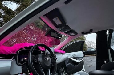 Suede fabric plus starlights done🫱🏽‍🫲🏼